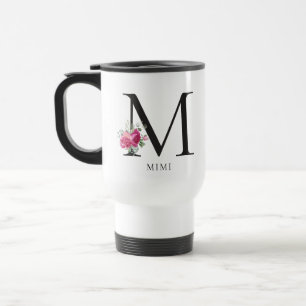 De Voyage Simply Chic Sweet Peonies Mimi Travel/Comuter Mug