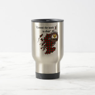 De Voyage Sinclair Clan Badge Travel Mug