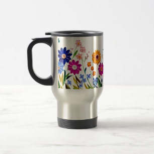 De Voyage Sip in Bloom - Floral Imaginaire Mug ☕