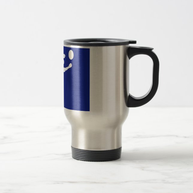 De Voyage Soccer Mug (Droit)