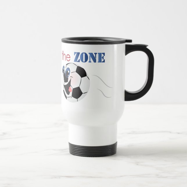 De Voyage Soccer-Travel/Commuter Mug (Droite)