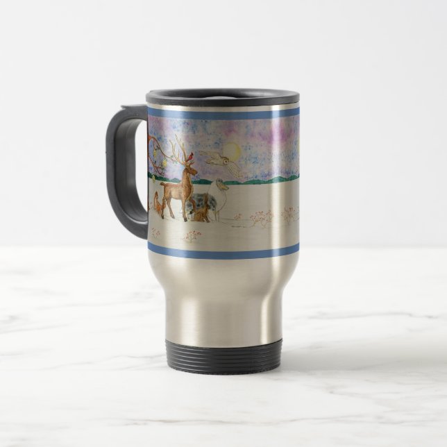 De Voyage Solstice Magic Travel Mug (Devant gauche)