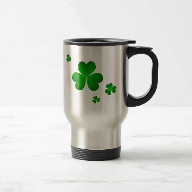 De Voyage St. Patrick's Day Travel Mug (Droit)