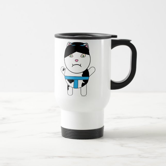 De Voyage Sumo Kitty Travel Mug (Droite)