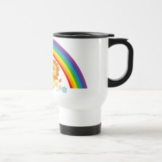 De Voyage Tango-Cute Arc-en-Ciel Cartoon Lions Commuter Mug