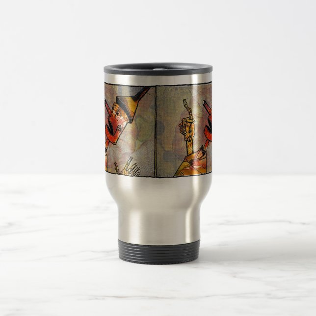 De Voyage Tin Man Travel Mug (Centre)