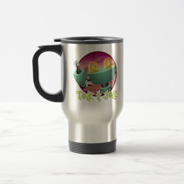 De Voyage TokBOT & JokBOT Travel Mug (Gauche)