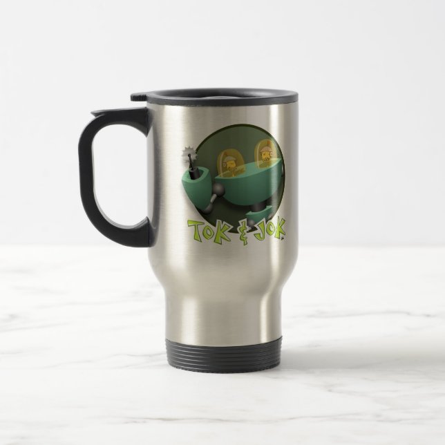 De Voyage TokBOT & JokBOT Travel Mug (Gauche)