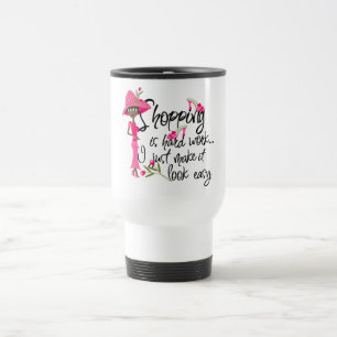 De Voyage Travail dur1 Mug
