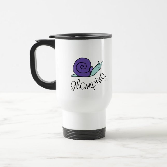 De Voyage Travel Mug Resemugg - Snail "glamping" (Gauche)