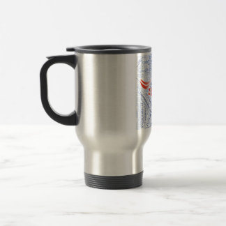 De Voyage Travel Mug (square)