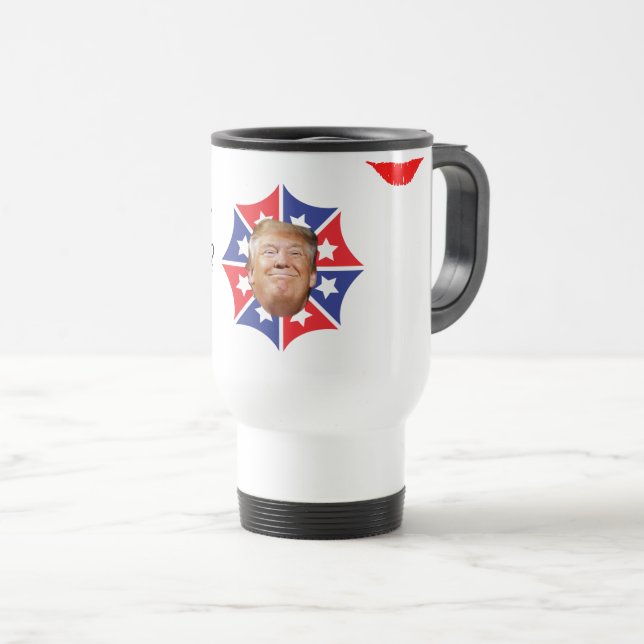 De Voyage Trump Coffee Mug (Devant droit)
