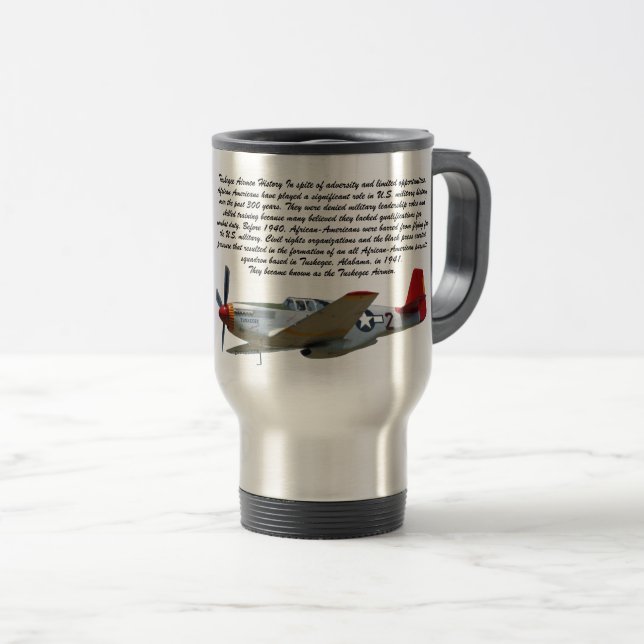 DE VOYAGE TUSKEGEE AIRMEN    COINTRAVEL MUG (Devant droit)