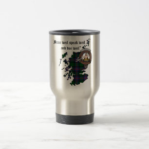 De Voyage Urquhart Clan Badge Travel Mug