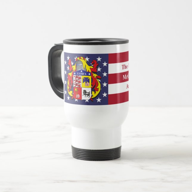 De Voyage USMFA Travel Mug (Devant gauche)