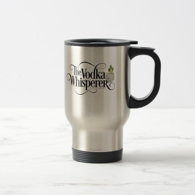 De Voyage Vodka Whisperer Travel Mug (Droit)