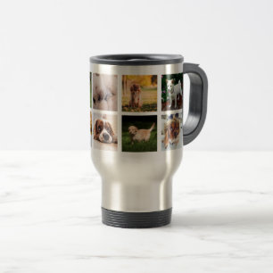 De Voyage Votre Instagram Puppies Photos 15 oz Travel Mug
