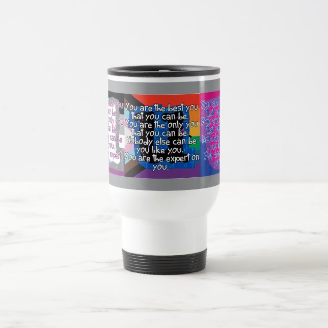 De Voyage Vous êtes le meilleur vous (Fierté) Mug (Centre)