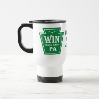 De Voyage WIN Logo Travel Mug