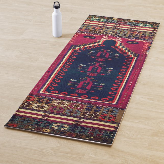 De Yoga Belle tapis antique turc (En situation)