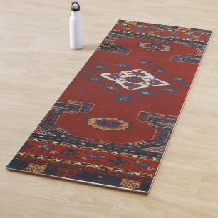 De Yoga Tapis Oriental Ancien Perse Turc