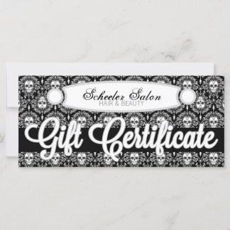 Dead Damask - Certificat cadeau personnalisé