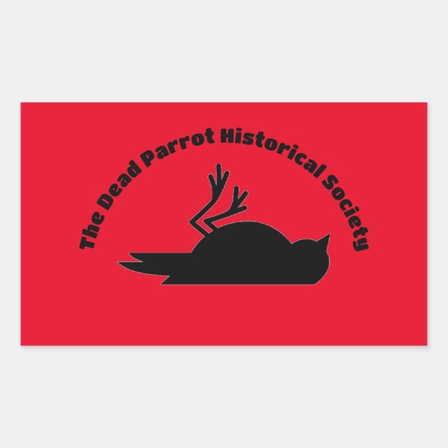 Dead Parrot Historical Society - The Sticker 2 (Devant)
