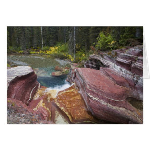 Deadwood Falls sur Reynolds Creek à l'automne en