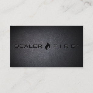 DealerFire noircissent le carte de visite