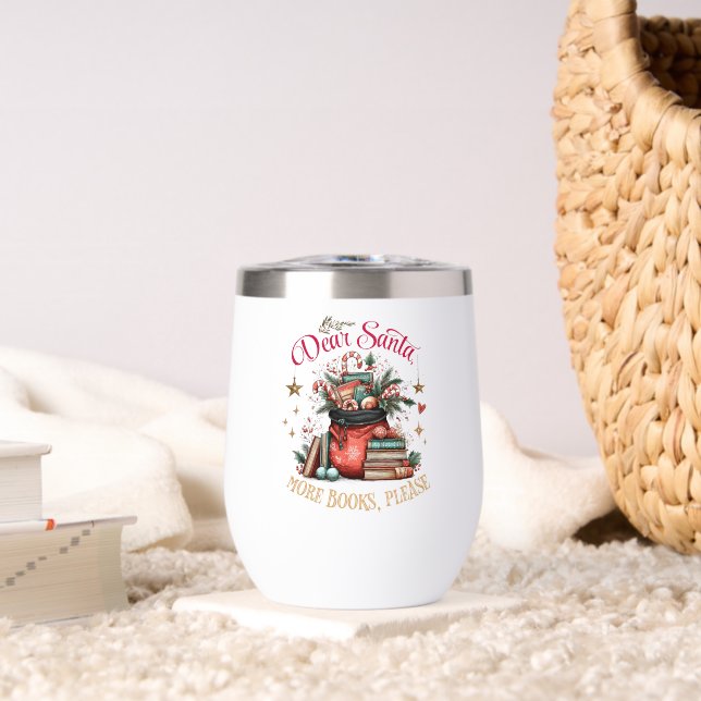 Dear Santa, More Books Please  (Salon (pivotée))