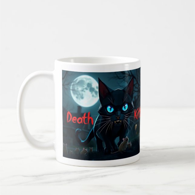 Death Kitty mug (Gauche)