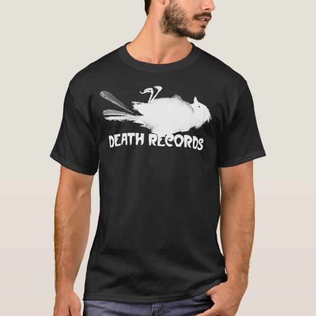 Death Records Label Classic T-Shirt (Devant)