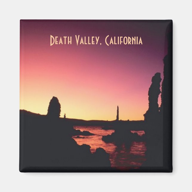 Death Valley CA Photo Voyage Souvenir Magnets (Devant)