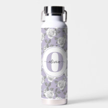  22 oz. Rose Jardin Monogramme Lavande Bouteille d