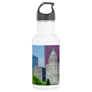 D'eau Bâtiments À Chicago Bouteille En Acier Inoxydable
