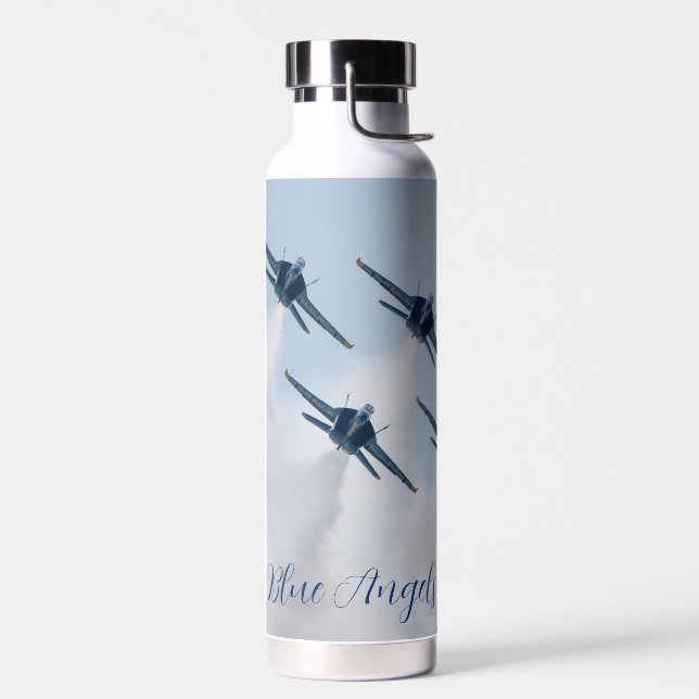 D'eau Bleu Angels Thor Cuivre Vacuum Bouteille Isolée (Gauche)