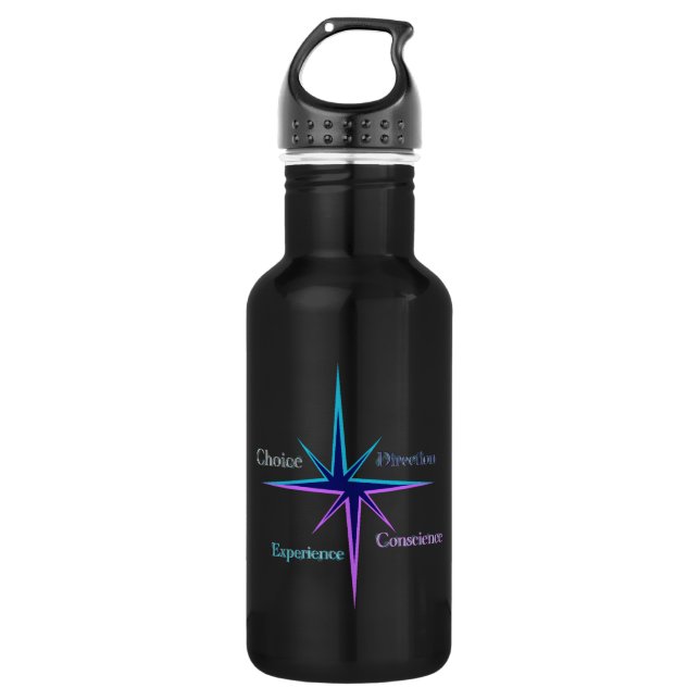 D'eau Bouteille d’eau/Water bottle everyday symbols (Devant)