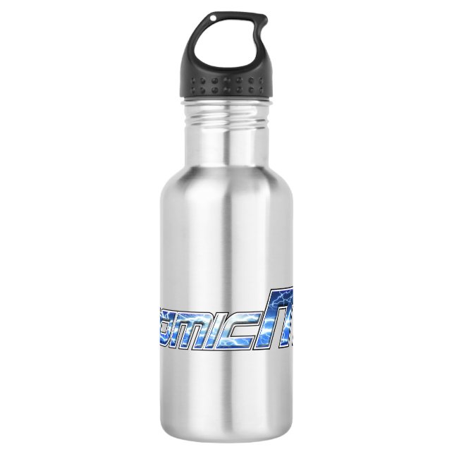 D'eau Bouteille de sport Homme atomique (Devant)