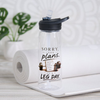 D'eau Bouteille d'hydratation pour jour de jambes Fitnes