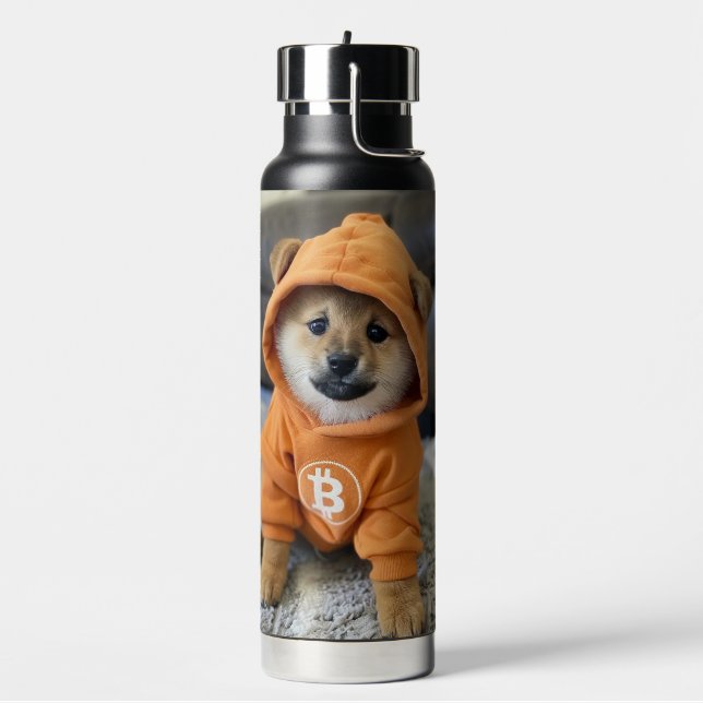 D'eau Bouteille DOG isolée sous vide (Gym)