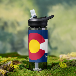 D'eau Bouteille du Colorado, drapeau patriotique du Colo