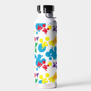 D'eau Bouteille Éclaboussure Vibrante