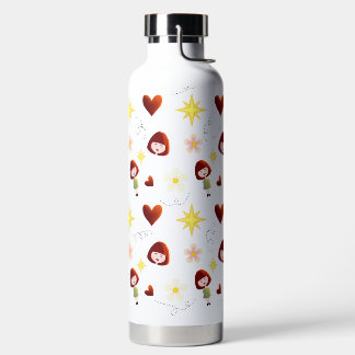 D'eau Bouteille Fille Florale Mignonne