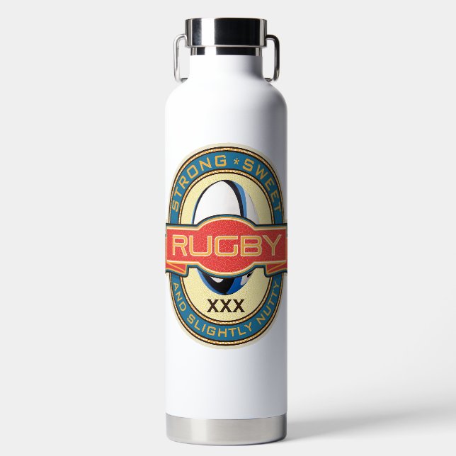 D'eau Bouteille Insultée En Cuivre À Thor De Rugby (Avant)