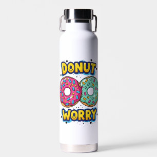 D'eau Bouteille isolante Donut Worry