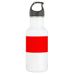 D'eau Bouteille Liberty avec drapeau d'Indonésie