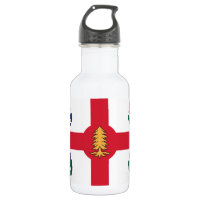 Bouteille Liberty drapeau de Montréal