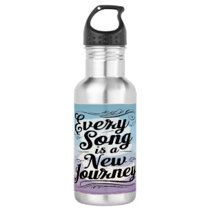 D'eau Chaque chanson est une nouvelle aventure bouteille