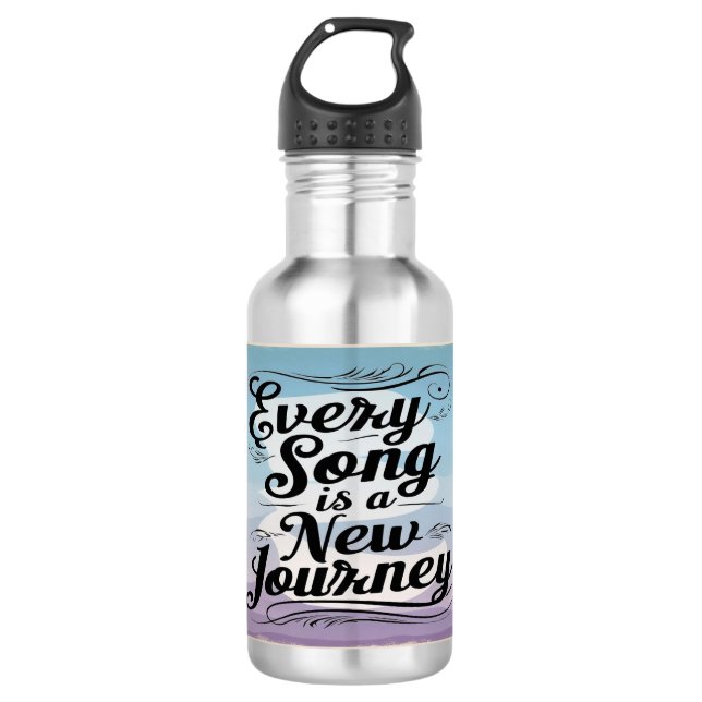 D'eau Chaque chanson est une nouvelle aventure bouteille (Devant)