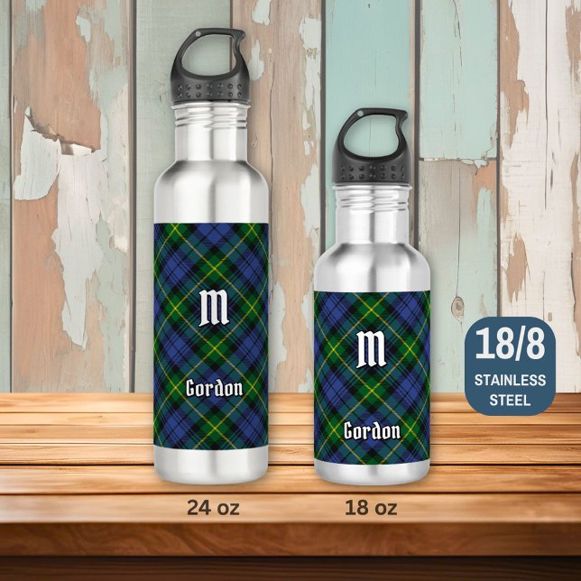D'eau Clan Gordon Tartan Bouteille en acier inoxydable (Créateur téléchargé)
